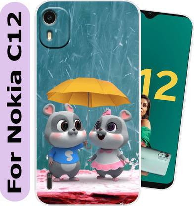 SmartGoldista Back Cover for Nokia C12