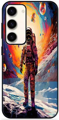 FAZAKA Back Cover for SAMSUNG Galaxy S23 5G On Glossy Metal Phone Cover| ASTRONAUT
