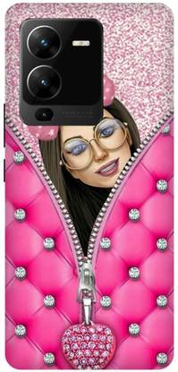 JUGGA Back Cover for vivo V25 Pro 5G, V2158, GIRL, ANIME, BTS, LOVELY GIRL, CARTOON, CUTE GIRL, DOLL