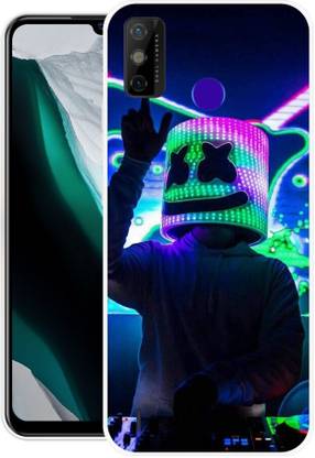 GRAFIQE Back Cover for Tecno Spark Go 2020 MARSHMELLO, DJ, EDM, MUSIC, SMILEY, FUNNY