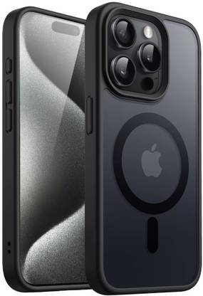 FIEUSCHE Back Cover for Iphone 15 Pro Max Dual Layer Protection Tested Slip Scratch Resistance case