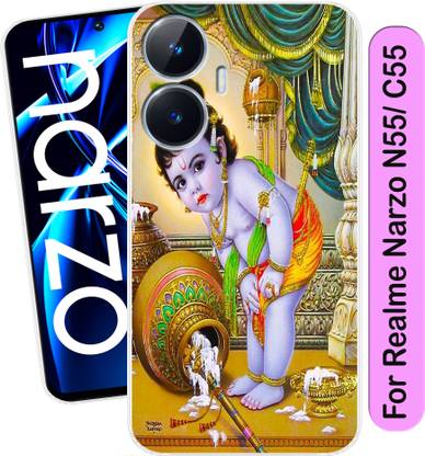 Goldista Back Cover for Realme N55, C55