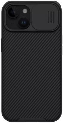 D'Wild Back Cover for Camshield Pro Case for iPhone 15 6.1 inch with Slide Camera Cover, Slim Rugged Phone Case