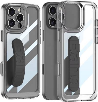 Maxboost Back Cover for iPhone 16 Pro Silicon Wrist Band Case
