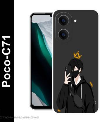 Zaplab Back Cover for POCO C71, cute and beautiful boy back cover