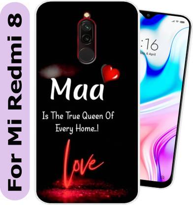 SmartGoldista Back Cover for Mi Redmi 8