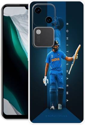 iprinto Back Cover for vivo V30 5G, V2318 Rohit Sharma Sports Printed Back Cover