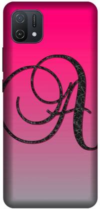 3D U PRINT Back Cover for OPPO A16K ,CPH2349 , A letter,A name A word