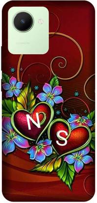VS PRINT LINK Back Cover for Realme C30 , RMX3581 ,NS, N LOVES S, NS NAME, NS Love Printed