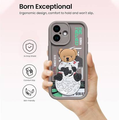Blooprint Back Cover for Iphone 16