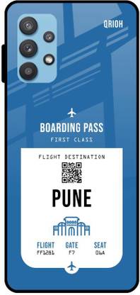 QRIOH Pune City Glass Back Cover for Samsung Galaxy A52s 5G