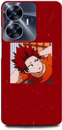 ORBIQE Back Cover for Vivo Y02T KIRISHIMA EIJIROU, RED RIOT, ANIME, HERO, ACADEMIA
