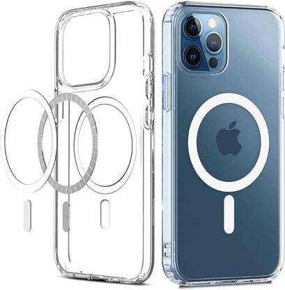 CASEVIBE Back Cover for Apple Iphone 11 Transparent Magsafe Mobile Back Cover