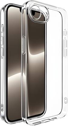 SCRENZO Back Cover for iPhone 16e, Anti-Yellow , Hard-Plastic Transparent Case For iPhone 16e, Easy Installation