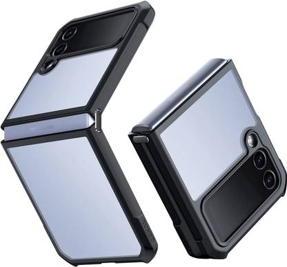 star craftune Back Cover for Samsung Galaxy Z Flip 4 5G Xundd Cases (Armor | Clear PC and TPU)