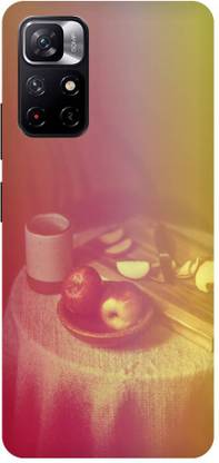 Bluvver Back Cover for Redmi Note 11T 5G, 21091116AI, Printed Apples Back Cover