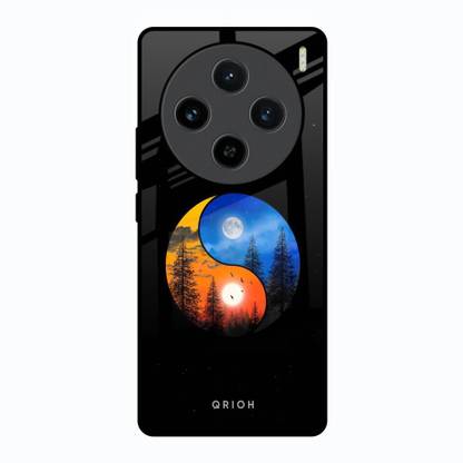 QRIOH Glass Back Cover for Vivo X100 5G