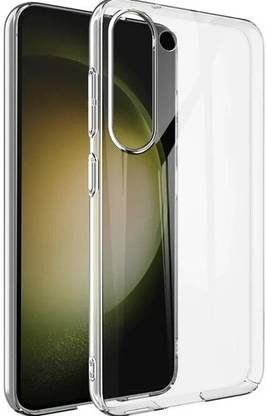 MILLION CASES Back Cover for Samsung Galaxy S24 Crystal View Transparent Hard Shell Case