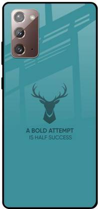 QRIOH Glass Back Cover for Samsung Galaxy Note 20