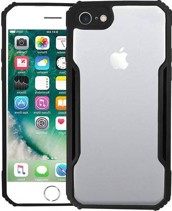 Moonlight Back Cover for Apple iPhone 7 Crystal Clear | Camera Protection | Acrylic Transparent Eagle Case