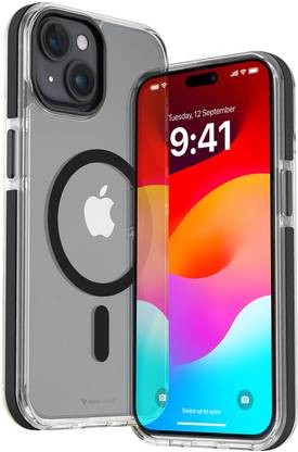 Vaku Luxos Back Cover for Apple iPhone 15 Plus, Vortex MagPro Compatible with MagSafe