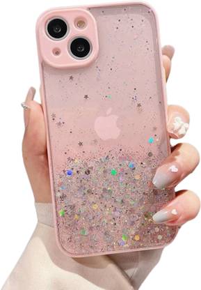 VONZEE Back Cover for iPhone 13 Glitter Sequin Gradient Case, Bling Glitter Design Transparent Shockproof Case