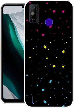 GRAFIQE Back Cover for Tecno Spark Go 2020 GLOW IN THE DARK, STAR, COLORS STAR, 3D