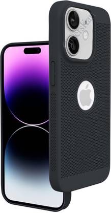 MobiLooks Back Cover for Apple iPhone 11, Heat Dissipation Grid Ultra Hybird Paper Slim Case