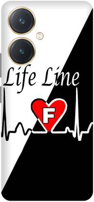 DIKRO Back Cover for vivo Y27, V2249, E, NAME, LETTER, ALPHABET, LIFELINE