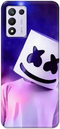 NDCOM Back Cover for Realme 9 5G Speed Edition Smiley Face Printed