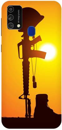 PICHKU Back Cover for SAMSUNG GALAXY F41-INDIAN,LOVE,ARMY,SOLDIER,FOJI,BOYS,RAJPUT,LOGO