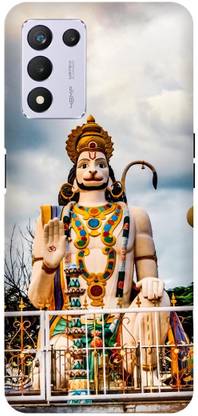 Rockyard Back Cover for realme 9 5G Speed Edition, RMX3461, HANUMAN, JI, MARUTI, BAJRANG, BALI, BALAJI, STATUE