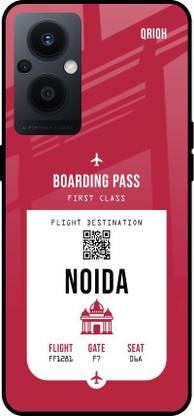 QRIOH Noida City Glass Back Cover for OPPO F21 Pro 5G