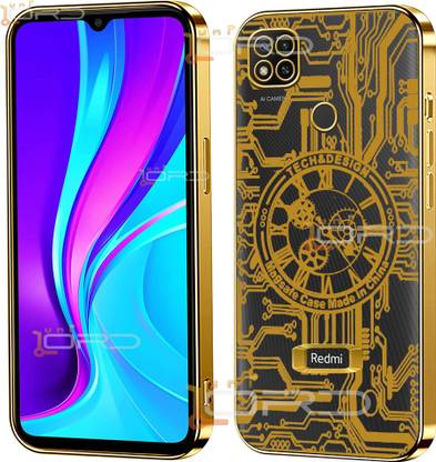 Phonezoon Back Cover for Redmi 9C | Attractive Time Mechanism Desin |Logo Showing Case Cover