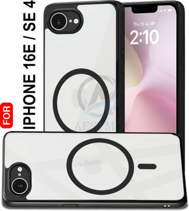 AESTMO Back Cover for iPhone 16E, iPhone SE 4