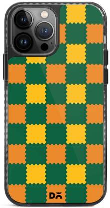 DailyObjects Multi Green Checkerboard Stride 2.0 Back Cover for APPLE iPhone 13 Pro Max
