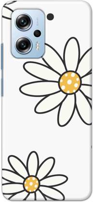 NDCOM Back Cover for Redmi K50i 5G Simple Floral Design Printed Hard Case