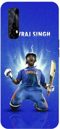 ADZIRE Back Cover for realme 7, RMX2151, YUVRAJ, SINGH, YUVI, INDIAN, PLAYER, RCB