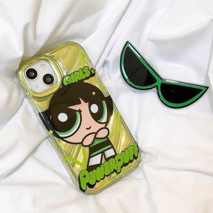 Phonely Back Cover for iPhone 14 Pro Max PowerPuff Girls Design