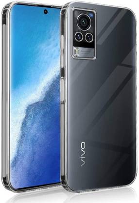 NIMMIKA ENTERPRISES Back Cover for Vivo X60 Pro 5G(Crystal Clear Transparency | Durable Silicone Material | Precise Cutouts)