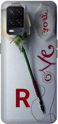 VS PRINT LINK Back Cover for OPPO A54 \ CPH2239 \ R letter,R name R word , Printed Back Cover