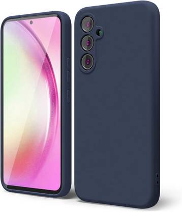 Zapper Back Cover for Samsung A35 5G Real Liquid Silicone with Side Edge to Corner Microfiber