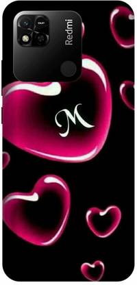 3D U PRINT Back Cover for Redmi 10A ,220233L2I , M letter,M name M word