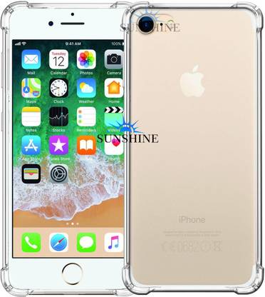 SUNSHINE Back Cover for Transparent Crystal Clear Cover Case for iPhone 7