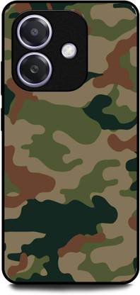 INDICRAFT Back Cover for OPPO A3 5G (ARMY, TXTURE, UNIFORM, MILITARY, COMO, DRESS CODE )
