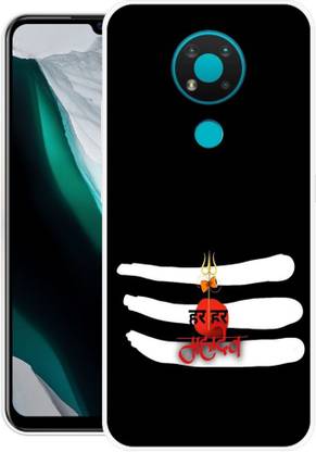SHIVKUDI Back Cover for Nokia 3.4