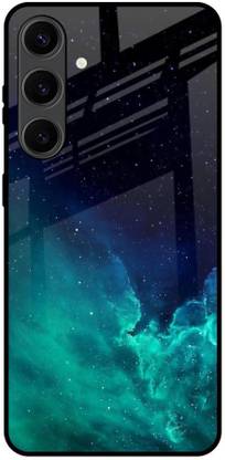 QRIOH Glass Back Cover for Samsung Galaxy S24 Plus 5G