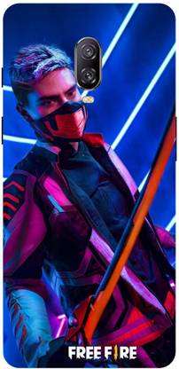 Rockyard Back Cover for OnePlus 6T, A6010, FREE, FIRE, GAME, TEAM