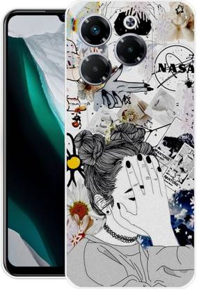 FRONK Back Cover for Infinix Note 40X 5G, CUTE, GIRL, LOVELY, GIRL, SKETCH, ART
