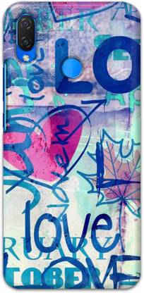 NDCOM Back Cover for Huawei Nova 3 Love Printed